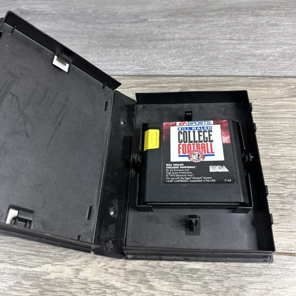 Bill Walsh‎ College Football (Sega Genesis, 1993) -no Manual